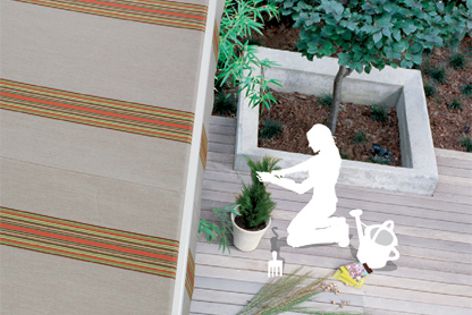 New solids and patterns are included in the Orchestra 2008 outdoor fabric collection.