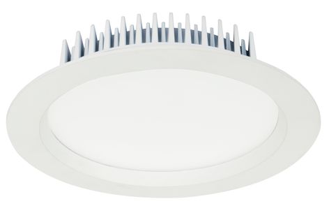 The LEDlux Comparda dimmable downlight range offers bright, high-quality downlights with an outstanding performance of 1600, 2400 and 3200 lumens.