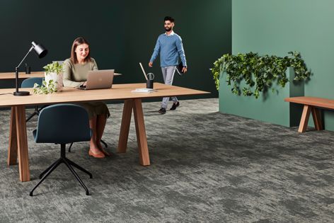 Wool carpet from GH Commercial increases underfoot comfort, supports wellbeing and may reduce energy costs.