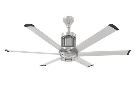 Sturdy and lightweight, the i6 by Big Ass Fans is quick and easy to install. It is suitable for commercial and residential applications.