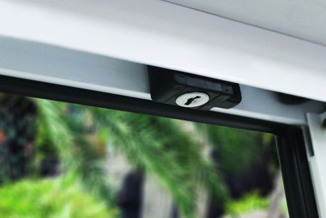 Designed to be installed into the head section of any aluminium sliding window, the DS255 device restricts the window from opening to a distance pre-determined by the installer.