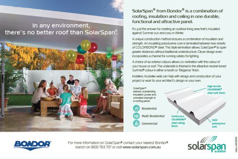 SolarSpan roofing by Bondor