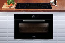 Black built-in ovens by Ilve
