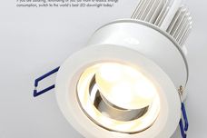 Save energy with Eco12 LED downlights