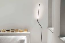 A floor lamp with a boldly minimal aesthetic