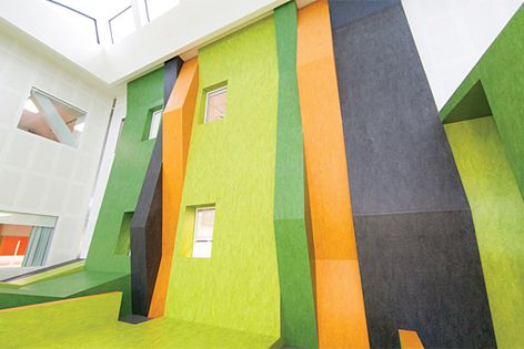 Marmoleum by Forbo was used at Waikato Hospital in New Zealand.
