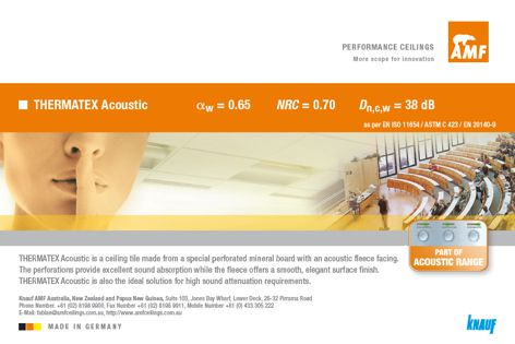 Thermatex Acoustic by AMF Ceilings