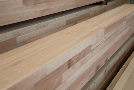 Certified plantation-grown timber