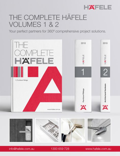 Fittings and hardware catalogues by Häfele