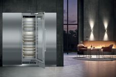 Liebherr’s ultramodern Monolith Wine Cabinet