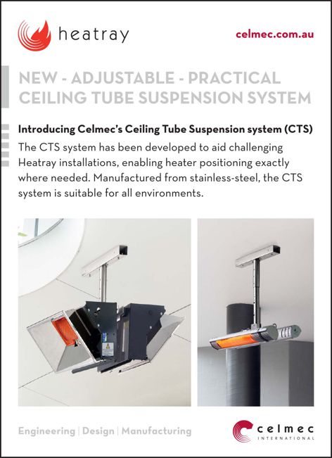 Ceiling Tube Suspension system by Celmec