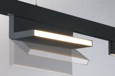 Magnetic LED track system by About Space