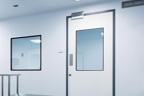 Installed for global clients such as AstraZeneca and Novartis, Dortek GRP doors are supplied in Australia by DMF International.