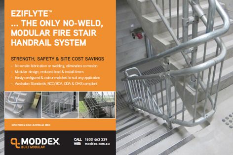 Handrail system by Moddex