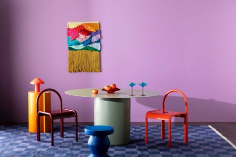 Retro Mash Up, a collaboration with Josh and Matt Designs, is one of six new palettes in Haymes Paint’s Origins Colour Library.