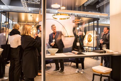 Exhibitions and trade shows give architects and designers an opportunity to experience the elegance of Blum's range of products.