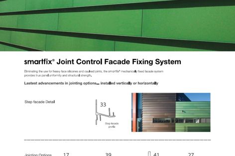 Smartfix Joint Control facade fixing