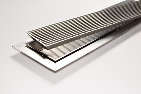 Stormtech’s vinyl clamp allows linear drains to be integrated seamlessly into vinyl floor surfaces, making it ideal for use in health and aged care projects.