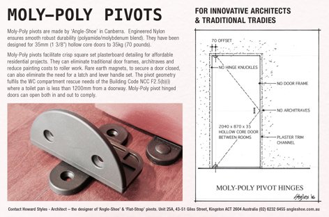Moly-Poly pivots by Angle-Shoe
