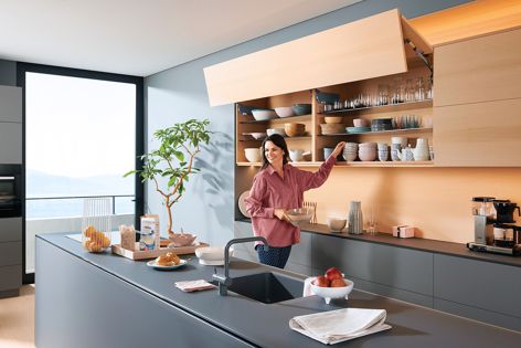 Create a mesmerizing experience by incorporating Blum’s motion technologies so your designs both look and feel sophisticated.