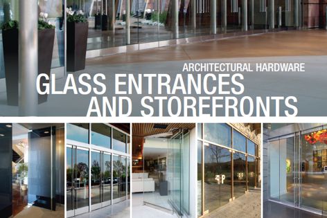 Glass entrances by CR Laurence