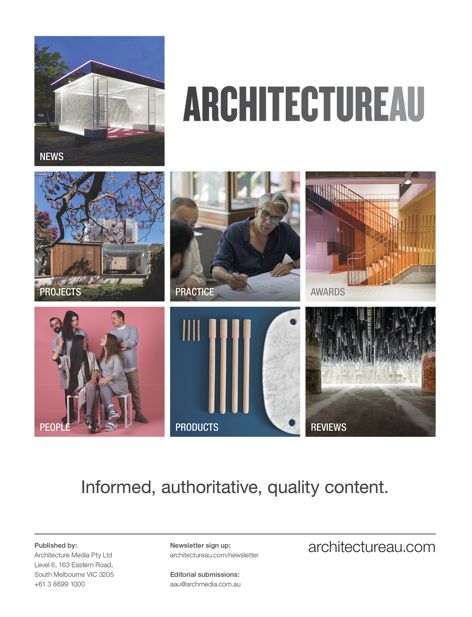 Architecture AU website