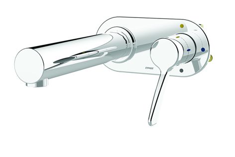 The Leva Sequential Range for health and aged care projects from Enware, shown with an SPC203 spout (sold separately).