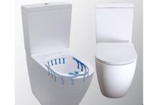 Rimless toilets from Enware
