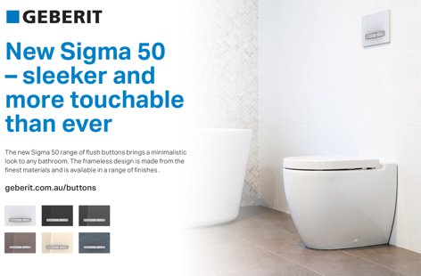 Sigma 50 flush button by Geberit