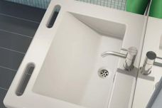 Aged care washbasins from Pressalit
