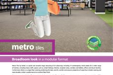 Metro tiles from Forbo