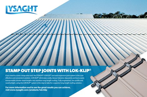Lok-Klip system by Lysaght