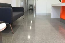 Polished Concrete Overlay by Concrete Collaborative
